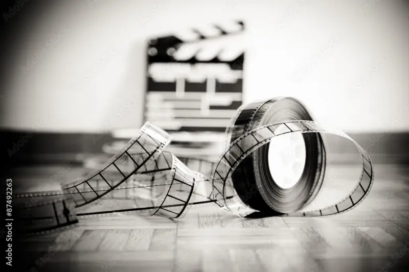 电影场记板与拍摄现场 - 51吃瓜